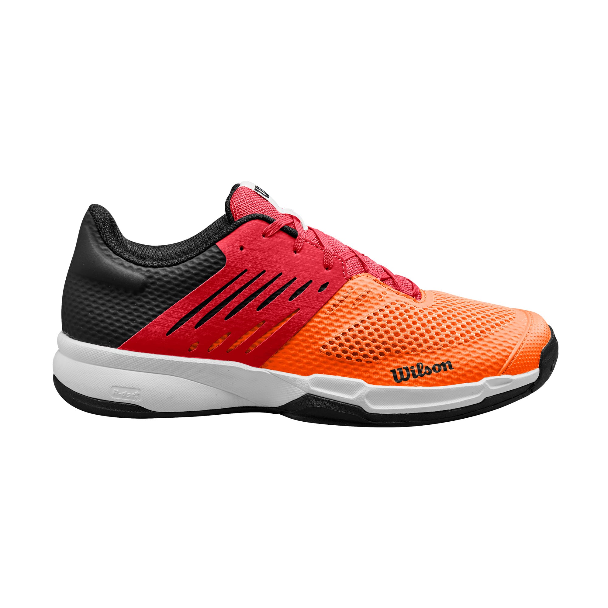 Mens Kaos Devo 2.0 Orange Tig / Red / Black Tennis Shoe - Wilson
