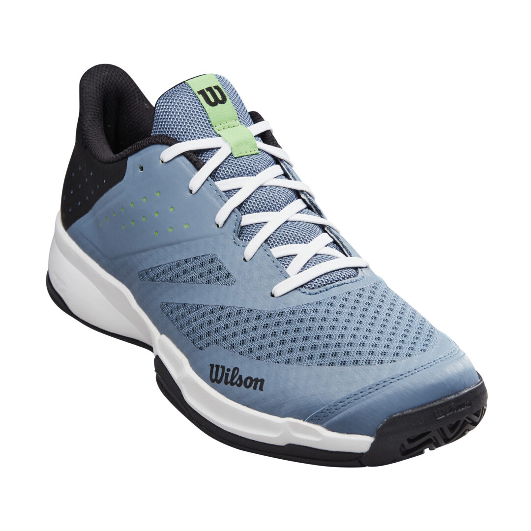 dinoworks ロンT juice summer Ladies Kaos Swift 1.5 Blue / White / Sunny Lime Tennis Shoe