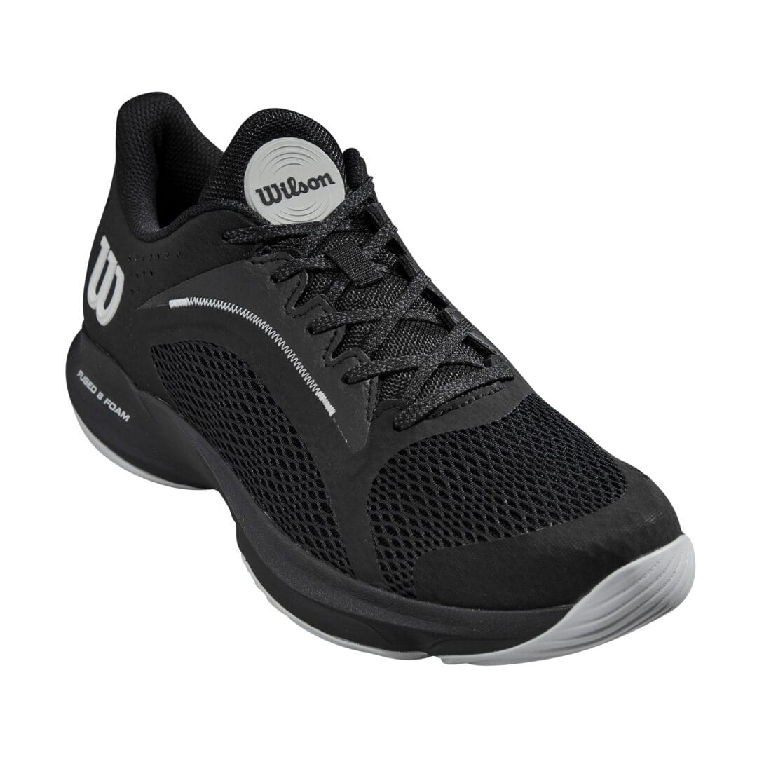 Mens Hurakn 2.0 Black / Pearl Blue Padel Shoe - Wilson South Africa