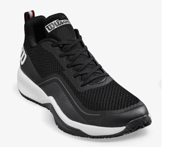 Mens Rush Pro Lite Black / Ebony / White Padel Shoe - Wilson South