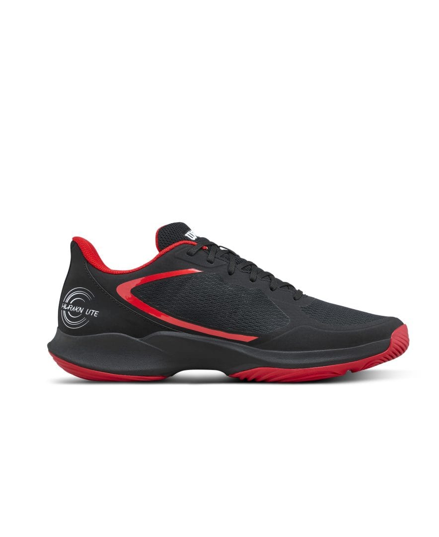 Mens Hurakn Lite Padel Shoe - Black / Infrared / White - Wilson